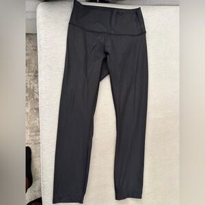 Lululemon 25” black shimmer tights